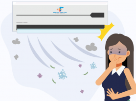 MÁY LẠNH CÓ MÙI HÔI VÀ CÁCH KHẮC PHỤC VẤN ĐỀ HIỆU QUẢ