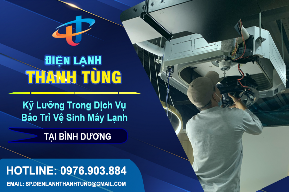 Vệ sinh máy lạnh tại Bình Dương